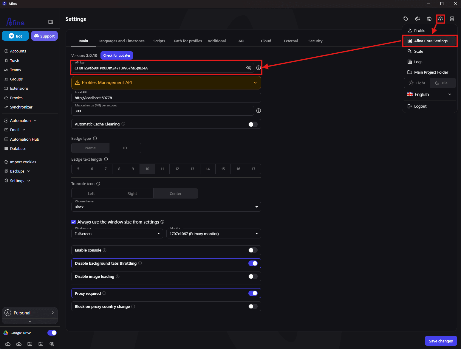 How to Use the API