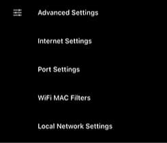 Linksys: Advanced Settings