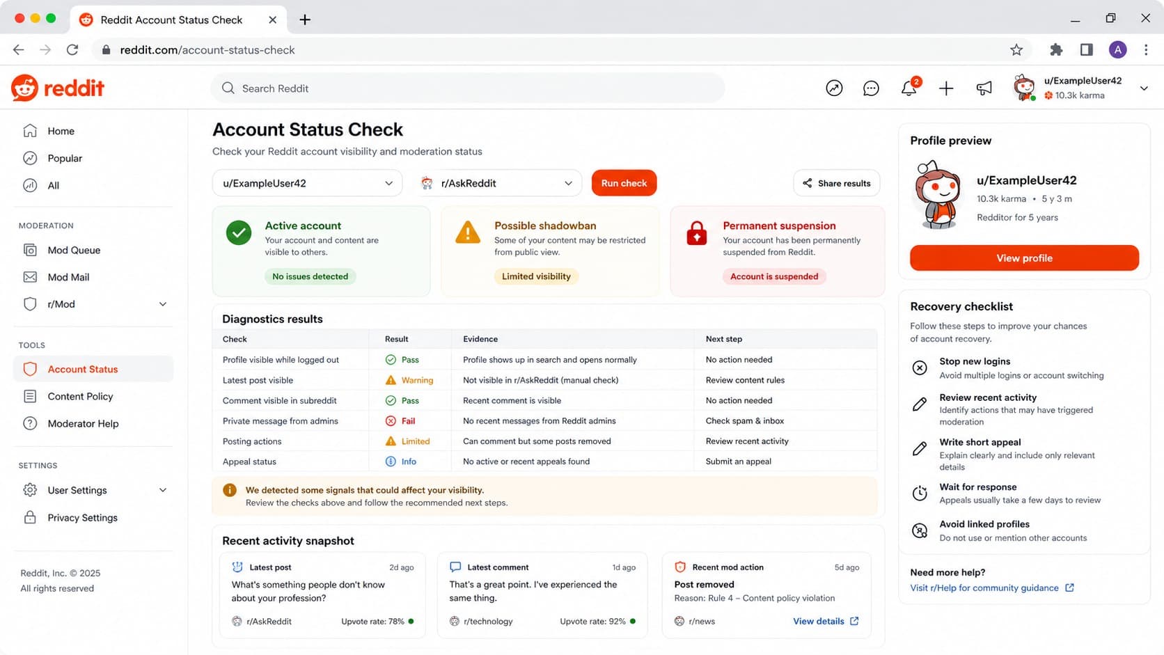 How to check the type of ban How to check the type of ban