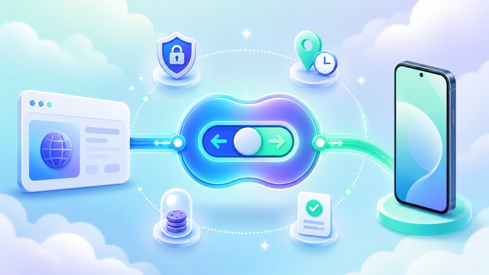 Профіль Afina та фізичний Android-телефон, з'єднані контрольованим маршрутом розподілу задач Профіль Afina та фізичний Android-телефон, з'єднані контрольованим маршрутом розподілу задач