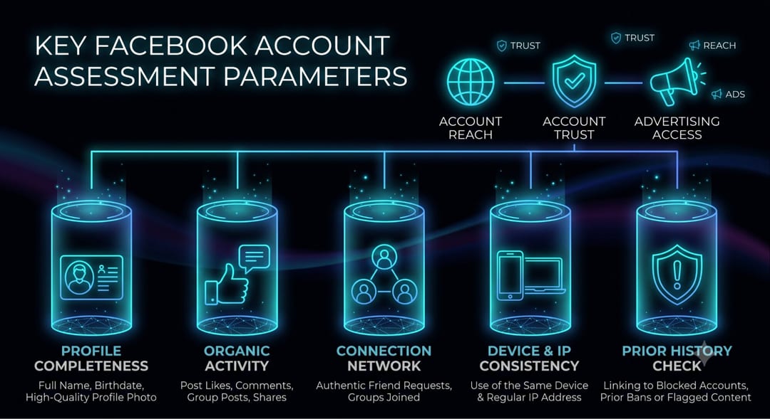 Facebook checks the full environment, not one signal
