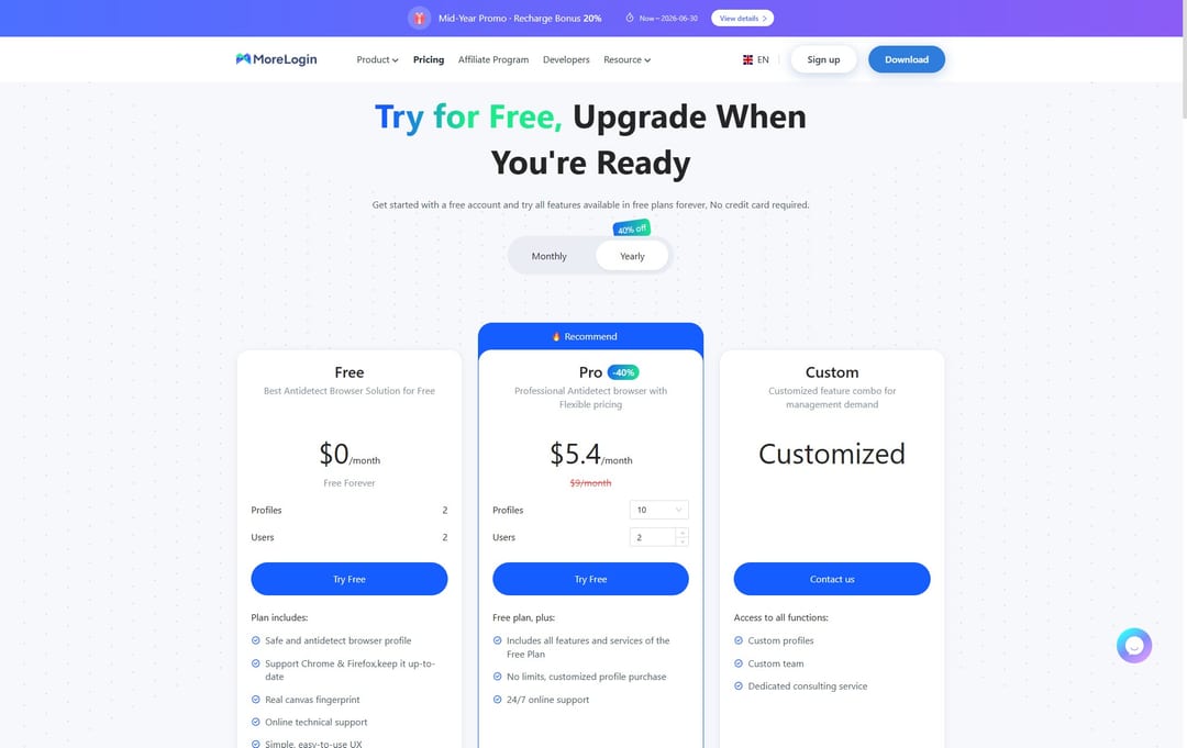 MoreLogin