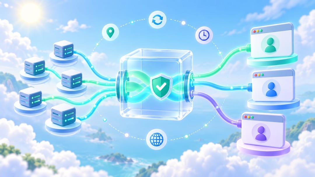 Настройка прокси IPRoyal в Afina Browser
