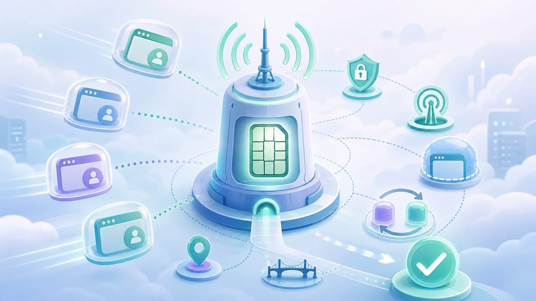 Как масштабировать профили Afina с dedicated mobile proxy и ротацией IP между сессиями