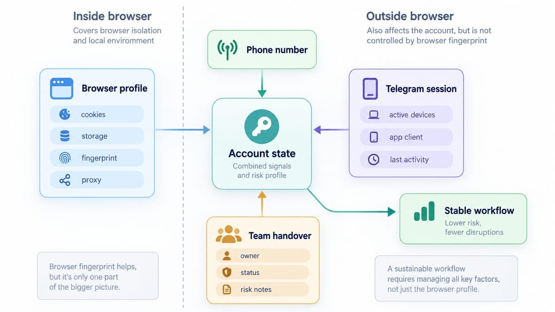 account state signals beyond the browser profile