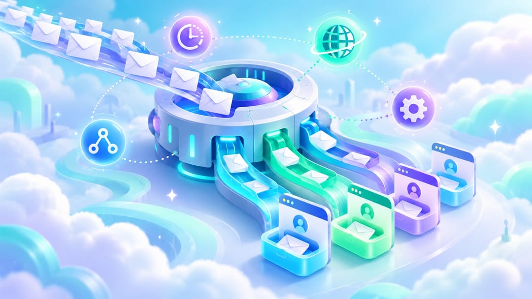 Managing hundreds of temporary email inboxes in one system