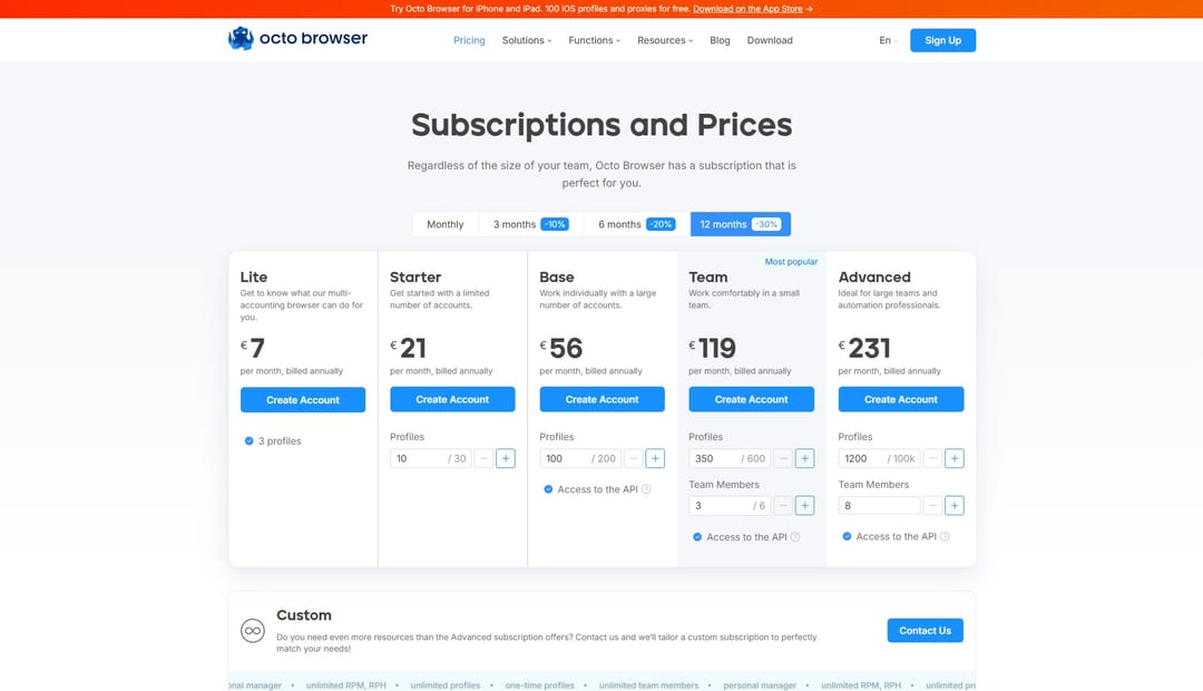 Octo Browser